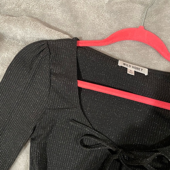 Sparkle black bodysuit - Picture 4 of 4